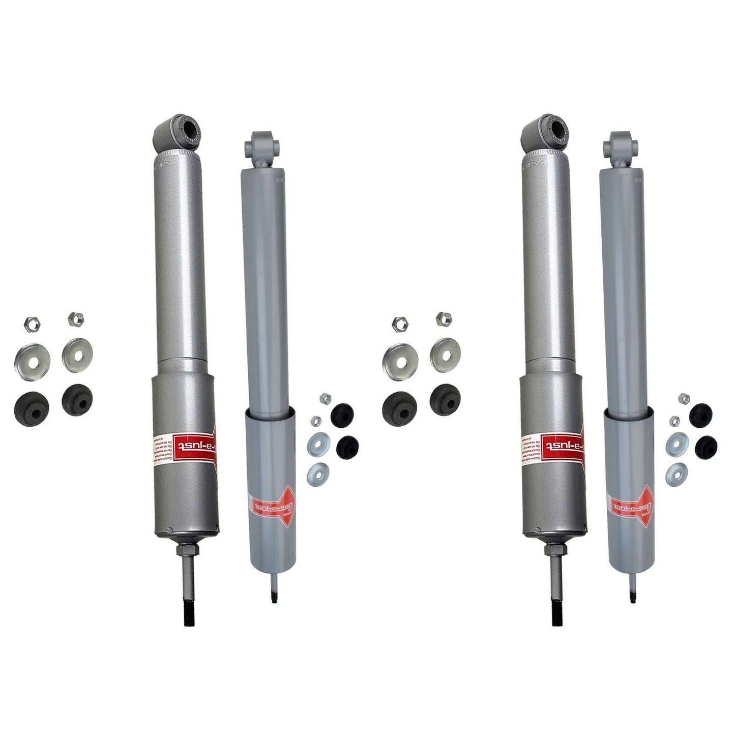 KYB Gas-A-Just Monotube Shocks Set - 1992-2002 Ford E-150 Econoline Club Wagon RWD