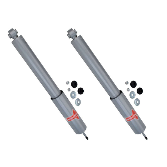 KYB Gas-A-Just Monotube Shocks Rear Pair - 1992-2002 Ford E-150 Econoline Club Wagon RWD