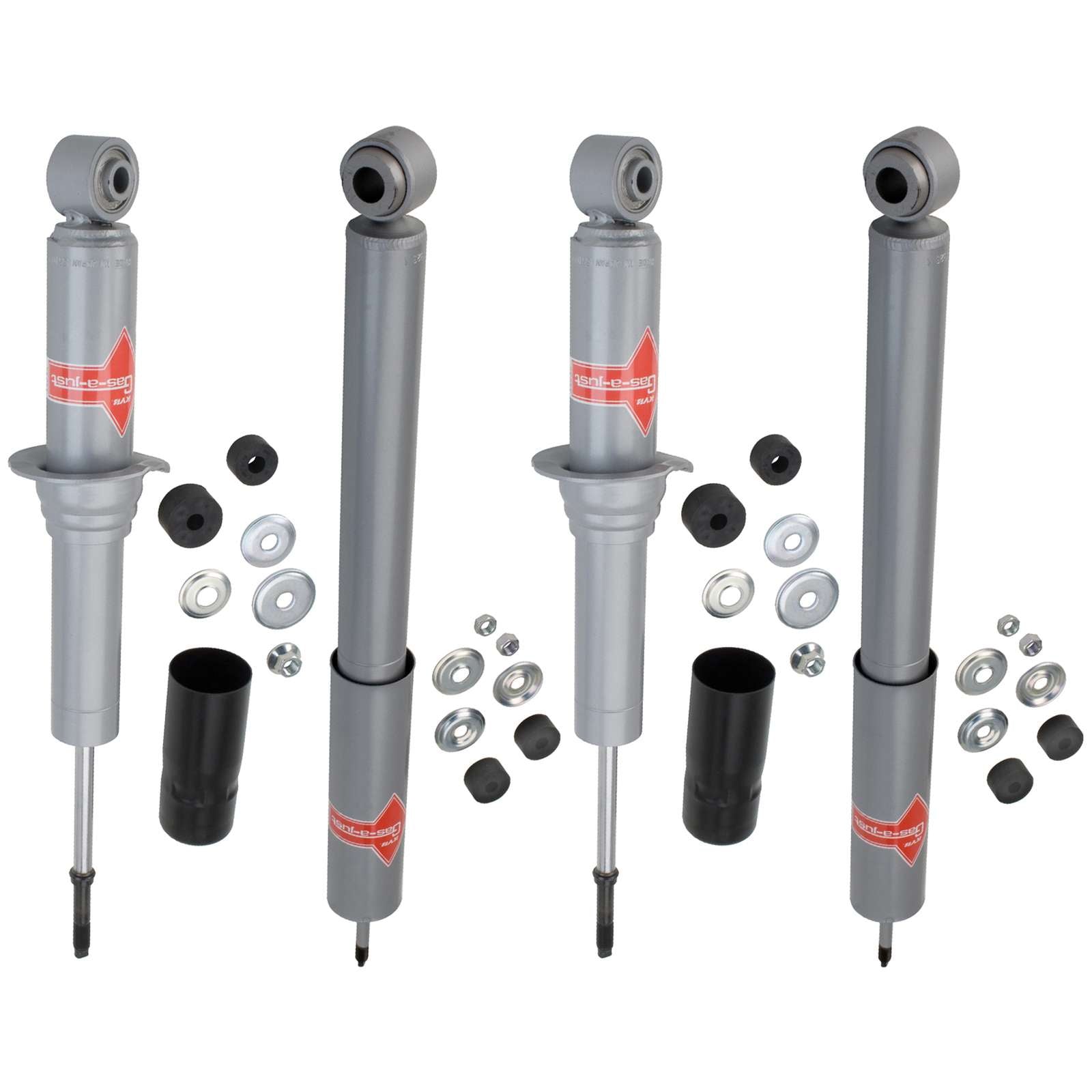 KYB Gas-A-Just Monotube Strut & Shocks Set - 1996-2002 Toyota 4Runner 4WD RWD