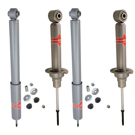 KYB Gas-A-Just Monotube Strut & Shocks Set - 2001-2004 Mitsubishi Montero 4WD