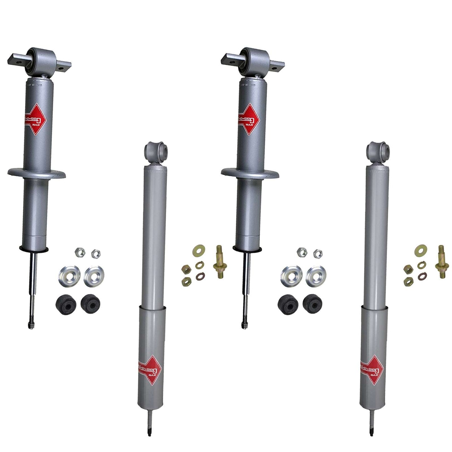 KYB Gas-A-Just Monotube Strut & Shocks Set - 1993-2002 Pontiac Firebird RWD