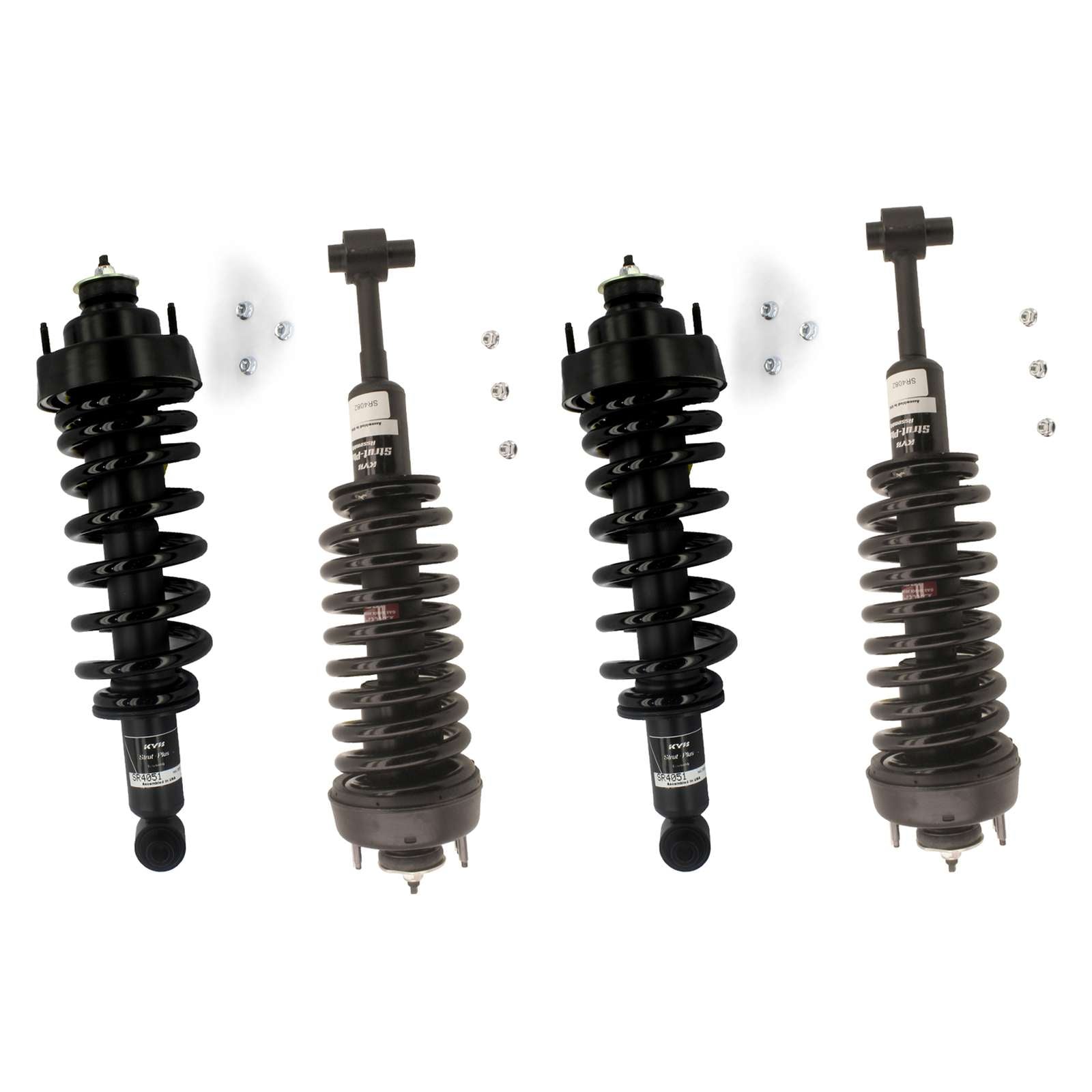 KYB Strut Plus Shocks & Spring Assembly Set - 2004-2005 Ford Explorer 4WD AWD RWD