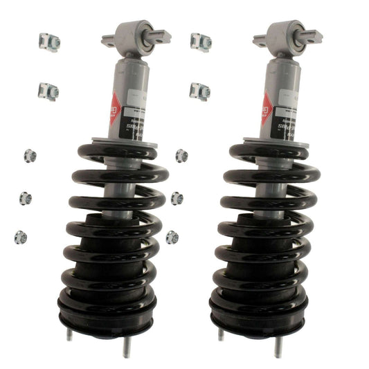 KYB Strut Plus Shocks & Spring Assembly Front Pair - 2007-2014 GMC Yukon XL 1500 4WD AWD RWD