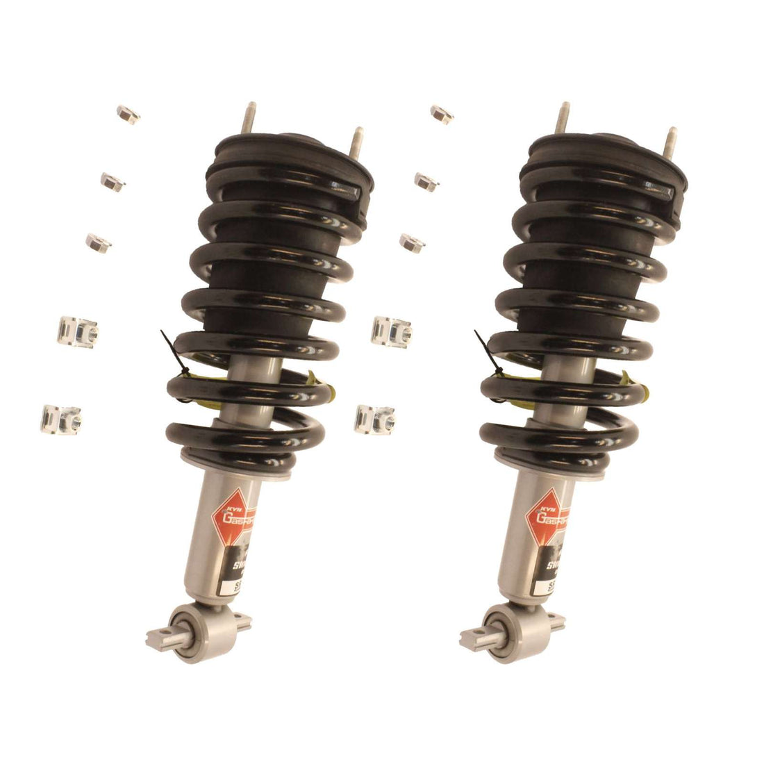 KYB Strut Plus Shocks & Spring Assembly Front Pair - 2007-2014 Chevrolet Tahoe RWD