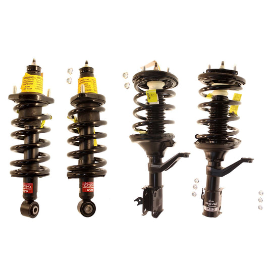 KYB Strut Plus Shocks & Spring Assembly Set - 2002-2004 Honda CR-V