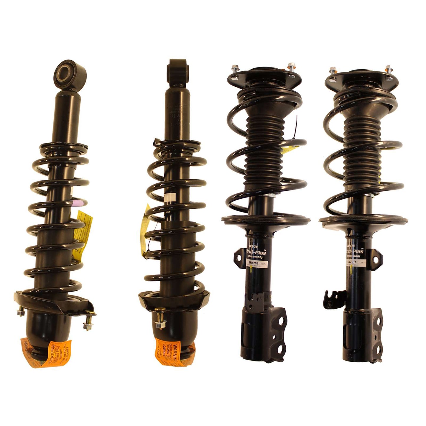 KYB Strut Plus Shocks & Spring Assembly Set - 2009-2013 Toyota Corolla FWD