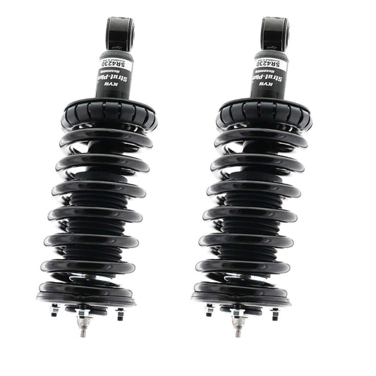 KYB Strut Plus Shocks & Spring Assembly Front Pair - 2004-2015 Nissan Titan 4WD