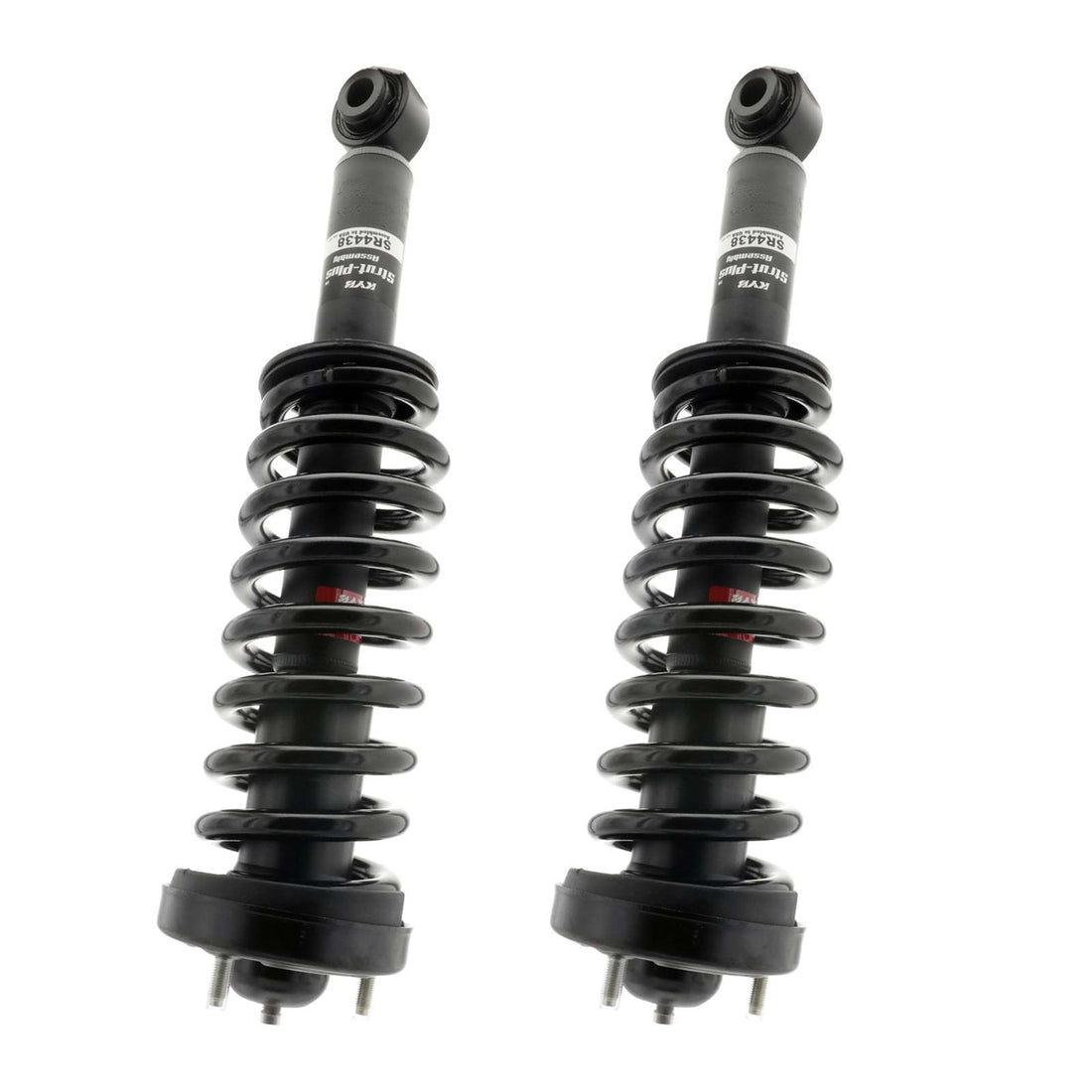 KYB Strut Plus Shocks & Spring Assembly Front Pair - 2007-2013 Ford Expedition 4WD