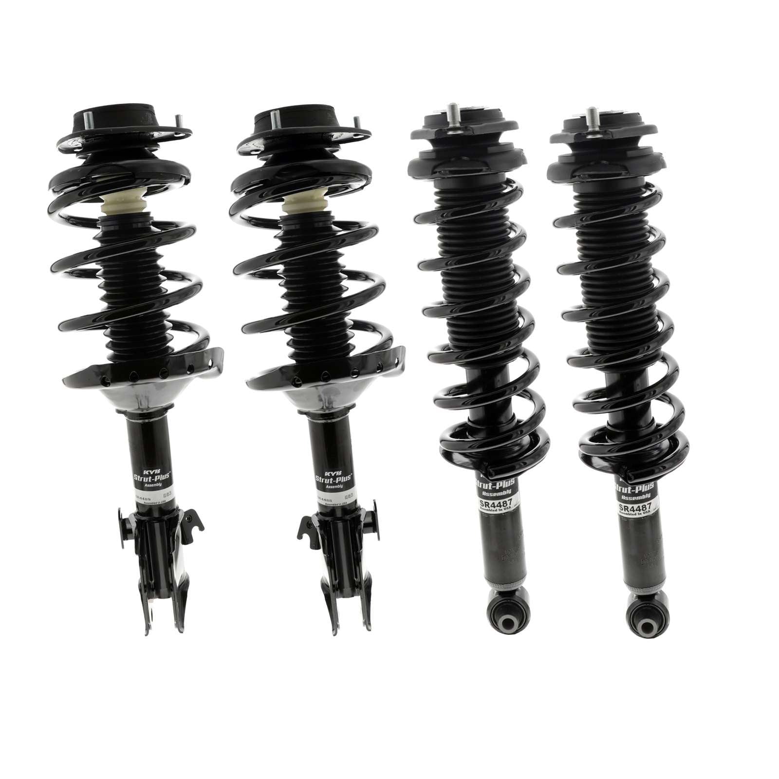 KYB Strut Plus Shocks & Spring Assembly Set - 2014-2016 Subaru Forester AWD