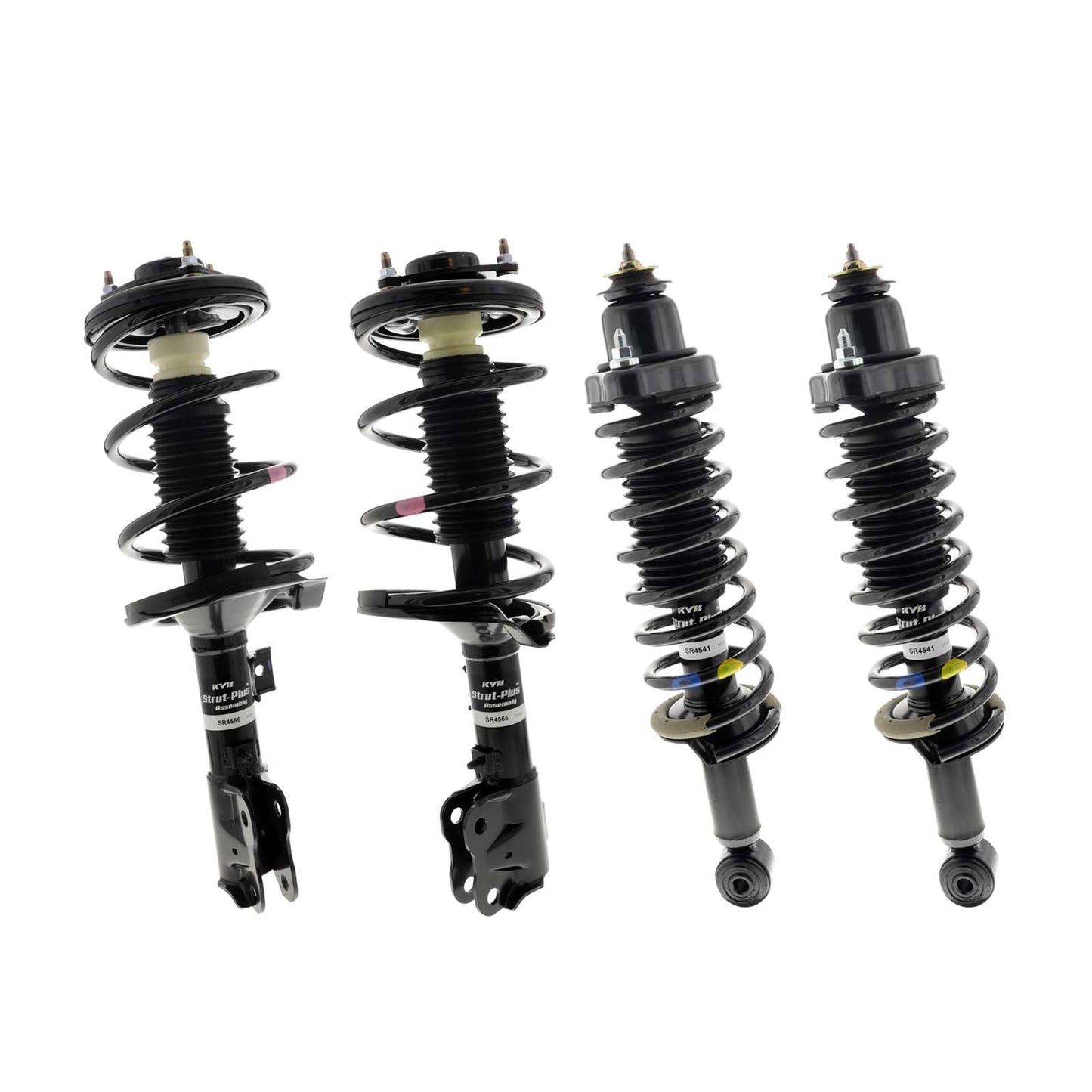 KYB Strut Plus Shocks & Spring Assembly Set - 2008-2017 Mitsubishi Lancer AWD FWD