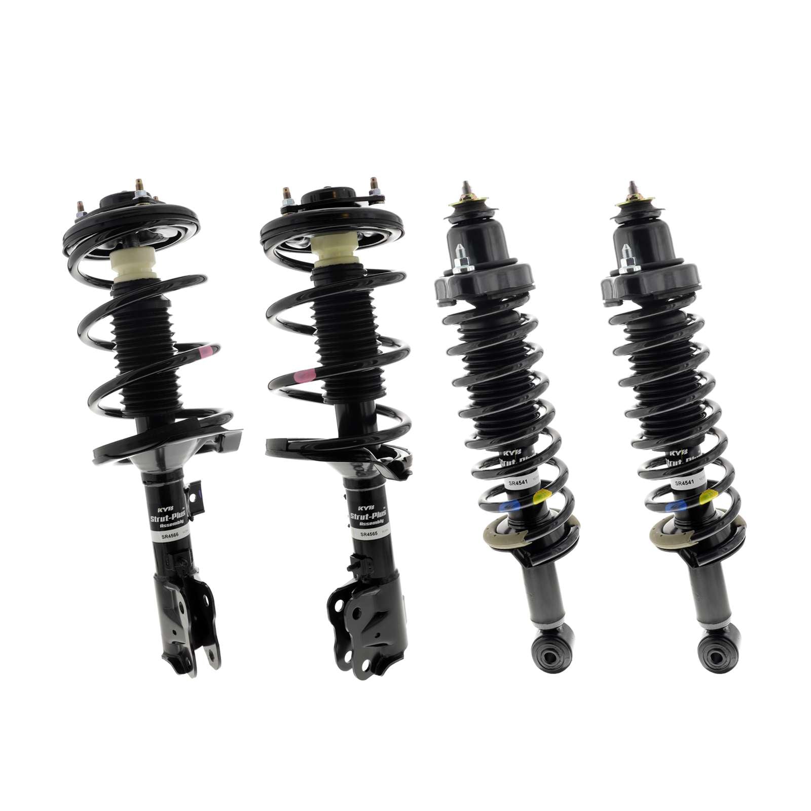 KYB Strut Plus Shocks & Spring Assembly Set - 2008-2017 Mitsubishi Lancer AWD FWD