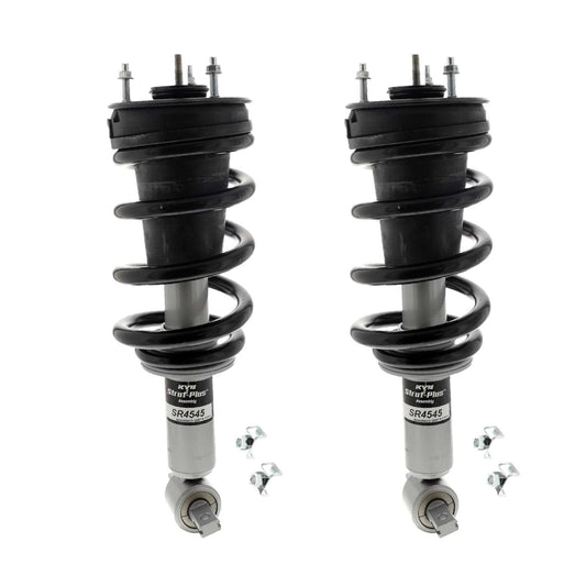 KYB Strut Plus Shocks & Spring Assembly Front Pair - 2015-2020 Chevrolet Suburban RWD