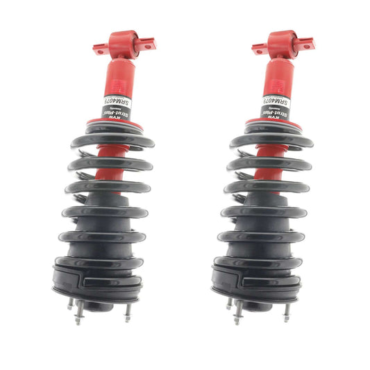 KYB Truck Plus Shocks & Spring Assembly Front Pair - 2007-2013 Chevrolet Silverado 1500 4WD RWD