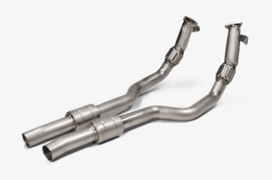 Akrapovic Link-Pipe Set (SS) - Audi / C8 / RS6 / RS7
