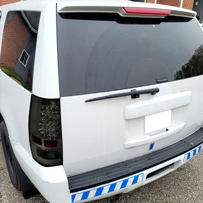2007-2014 Chevrolet Tahoe/Suburban LED Tail Lights (Chrome Housing/Smoked Lens)