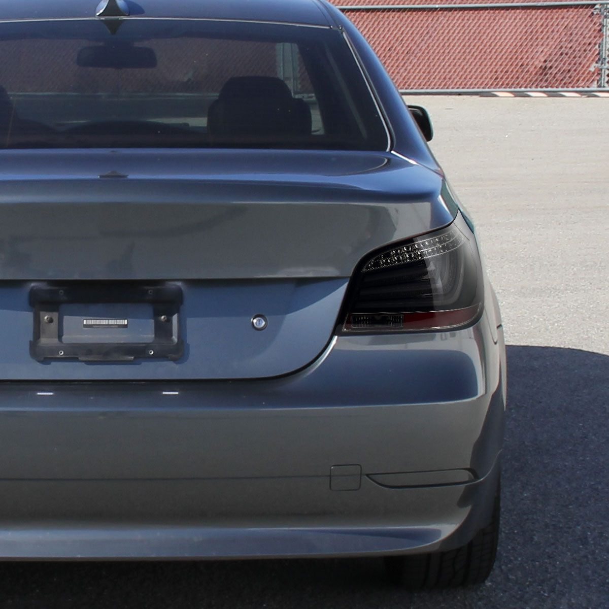 2008-2010 BMW E60 5 Series Sedan LED Tail Lights (Glossy Black Housing/Smoked Lens)