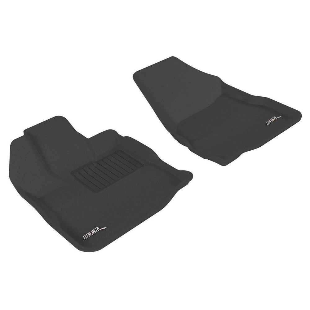 3D MAXpider KAGU 1st Row Floormat - Black | 2010-2017 Chevrolet/GMC Equinox/Terrain (L1CH01411509)