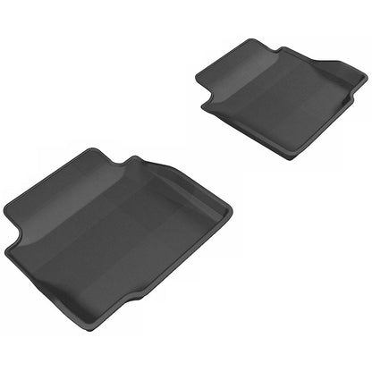 3D MAXpider KAGU 2nd Row Floormats - Black | 2014-2020 Chevrolet Impala (L1CH04221509)