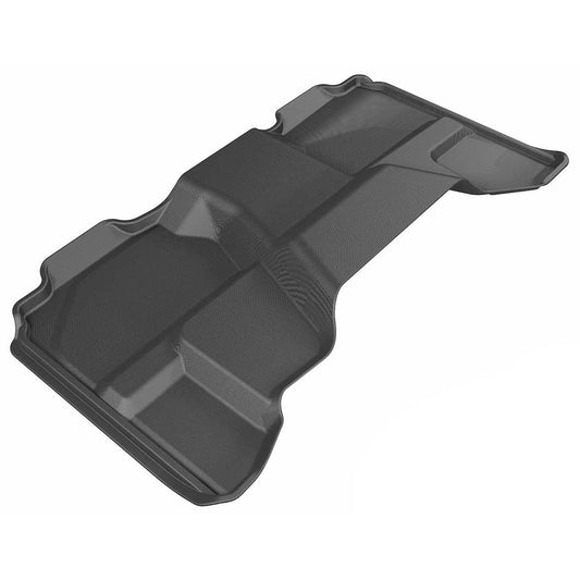 3D MAXpider KAGU 2nd Row Floormats - Black | 2007-2013 Chevrolet/GMC Silverado Extended Cab (L1CH05021509)