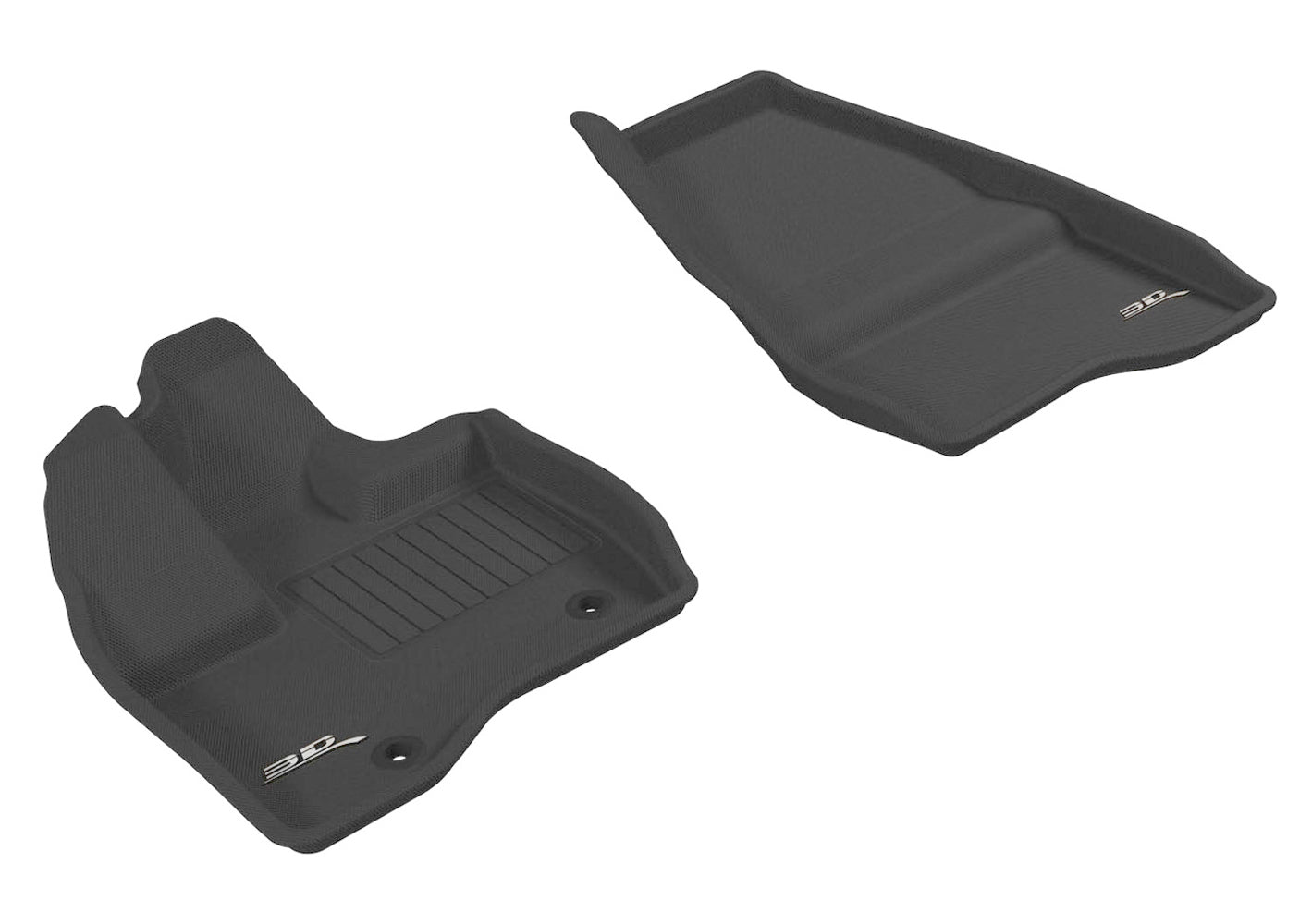 3D MAXpider KAGU 1st Row Floormat - Black | 2011-2014 Ford Explorer (L1FR03611509)