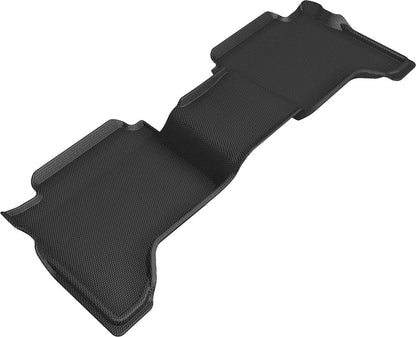 3D MAXpider KAGU 2nd Row Floormats - Black | 2019-2020 Ford Ranger Supercrew (L1FR05021509)