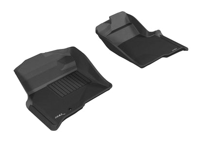 3D MAXpider KAGU 1st Row Floormat - Black | 2009-2010 Ford F-150 Regular/Supercab/Supercrew (L1FR06711509)