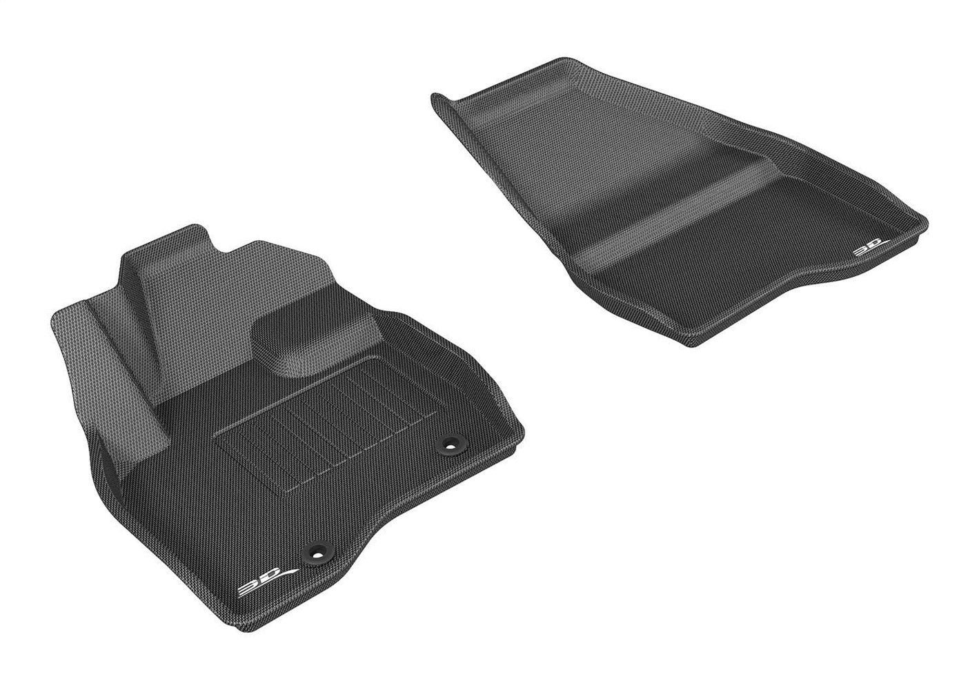 3D MAXpider KAGU 1st Row Floormat - Black | 2015-2016 Ford Explorer (L1FR09111509)