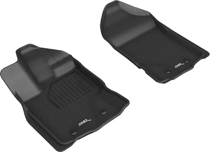 3D MAXpider KAGU 1st Row Floormat - Black | 2019-2020 Ford Ranger (L1FR12211509)