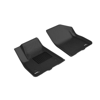 3D MAXpider KAGU 1st Row Floormat - Black | 2017-2020 GMC/Chevrolet Acadia/Blazer (L1GM02111509)