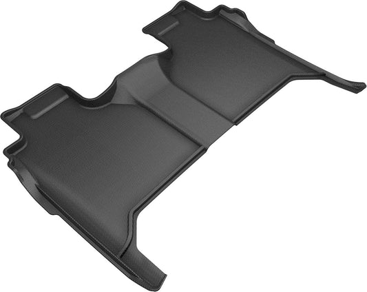 3D MAXpider KAGU 2nd Row Floormats - Black | 2019-2020 GMC/Chevrolet Sierra 1500/Silverado 1500 (L1GM02421509)