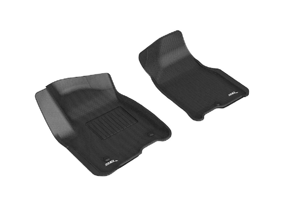 3D MAXpider KAGU 1st Row Floormat - Black | 2022 Chevrolet Tahoe / Suburban / GMC Yukon / Yukon Xl (L1GM02911509)