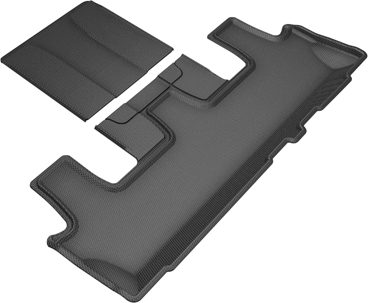 3D MAXpider KAGU 3rd Row Floormats - Black | 2018-2020 Lincoln/Ford Navigator/Expedition (L1LC01231509)