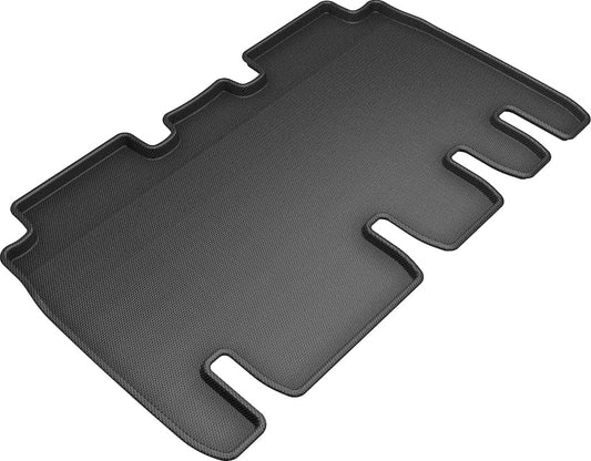 3D MAXpider KAGU 2nd Row Floormats - Black | 2016-2020 Tesla Model X (L1TL01121509)