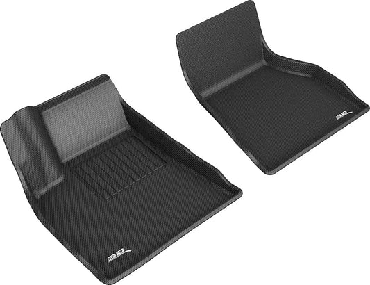 3D MAXpider KAGU 1st Row Floormat - Black | 2015-2020 Tesla Model S (L1TL01311509)
