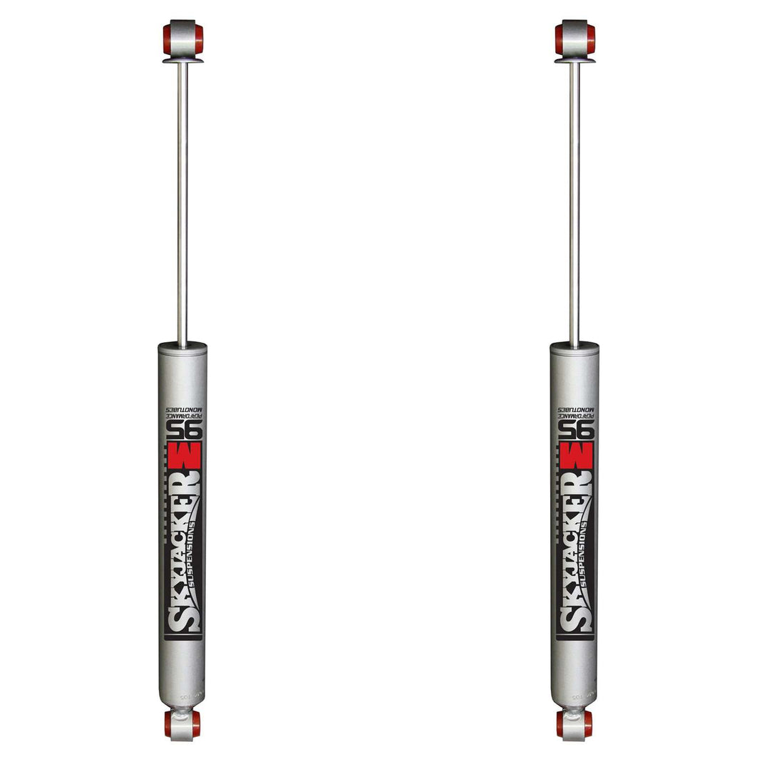 Skyjacker M95 Monotube Gas Shocks Rear Pair w/0" lift - 2004-2016 Ford F-150 4WD RWD