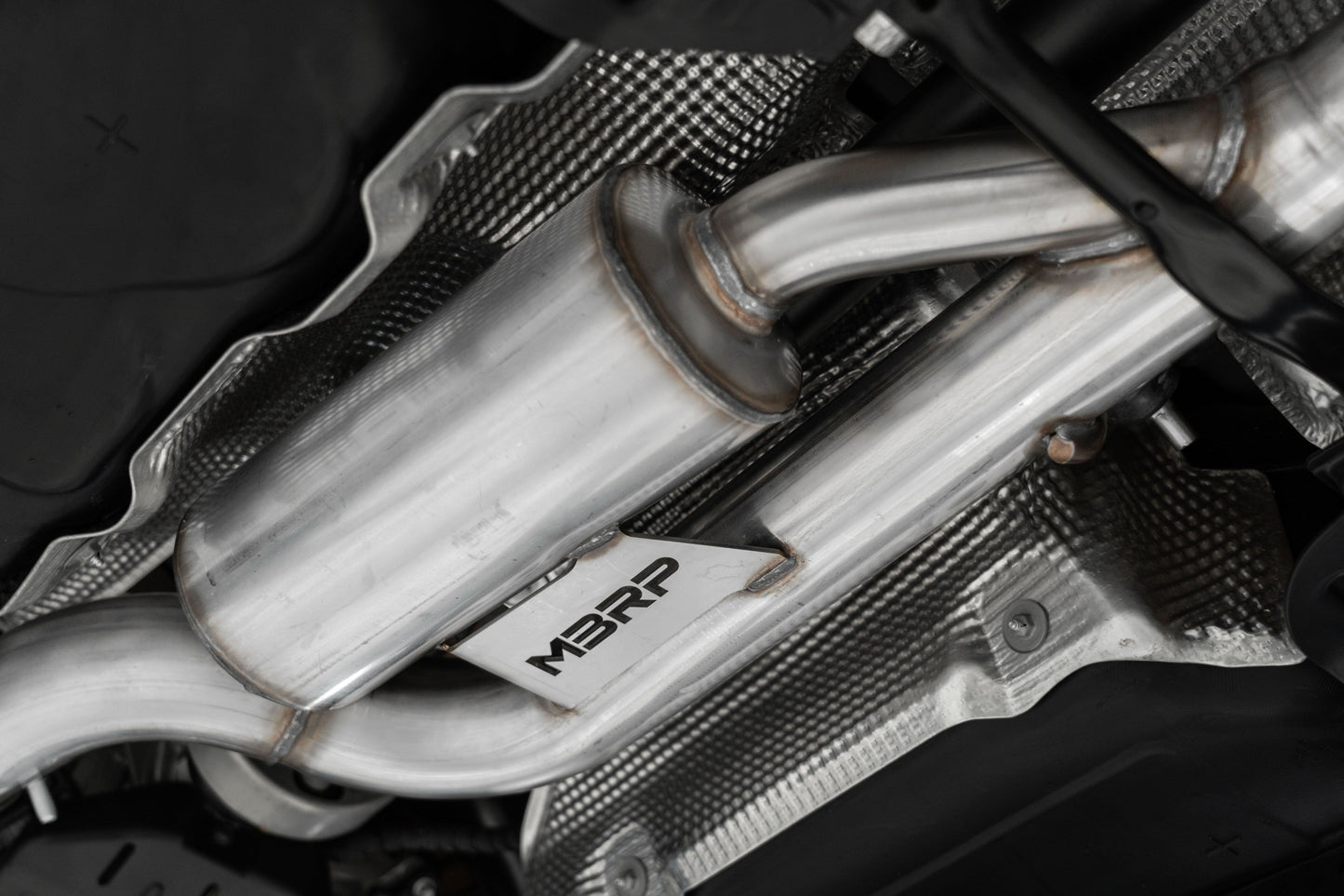 MBRP 3" Cat Back Quad Tip Exhaust System - VW Mk8 Golf R