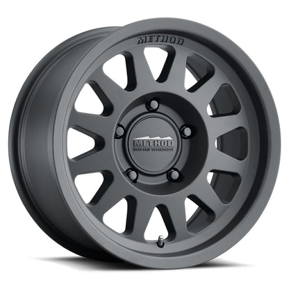 Method 704 | Matte Black | 16x8 | 6x5.5 | 0/4.50" | MR70468060500