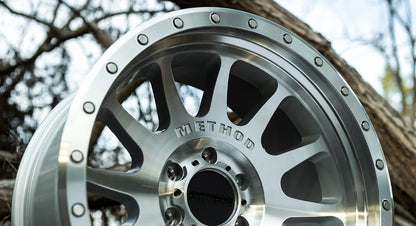 (set of 4) Method MR605 NV Machined | 20x10" -24mm | 8x170mm Wheel