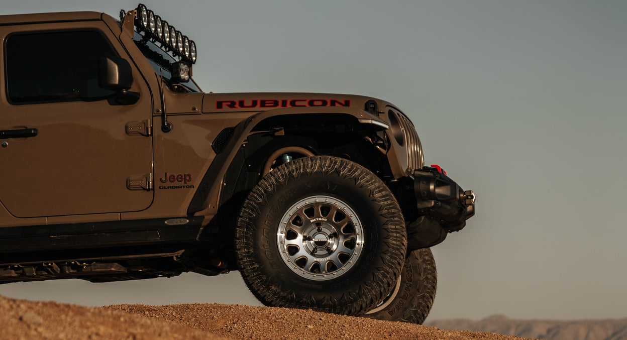 (set of 4) Method MR709-HD Machined | 18x9" +12mm | 8x180mm Wheel