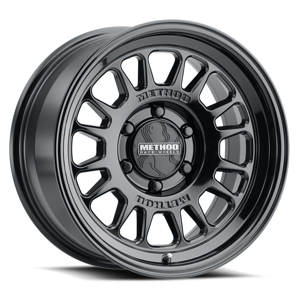 Method MR318 Gloss Black | 18x8.5" +35mm | 6x135mm Wheel