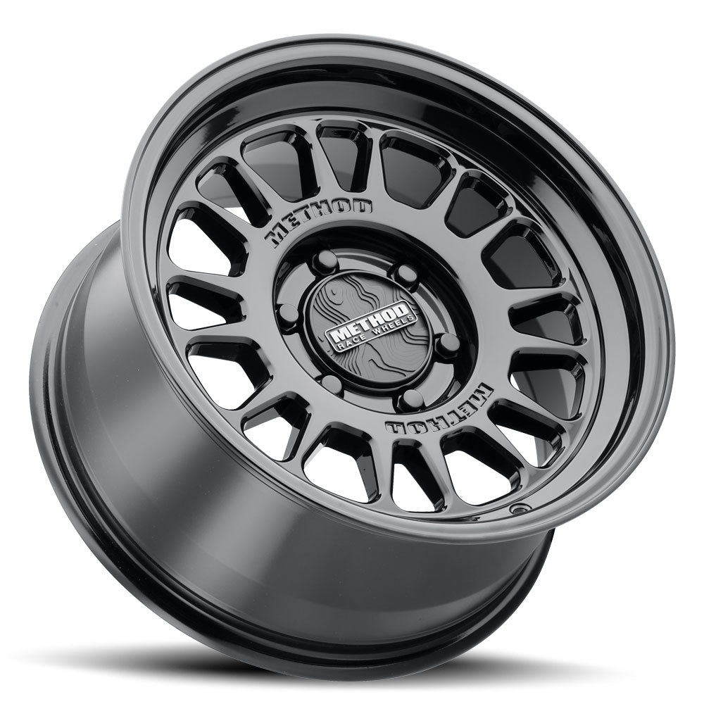 Method MR318 Gloss Black | 18x8.5" +35mm | 6x135mm Wheel