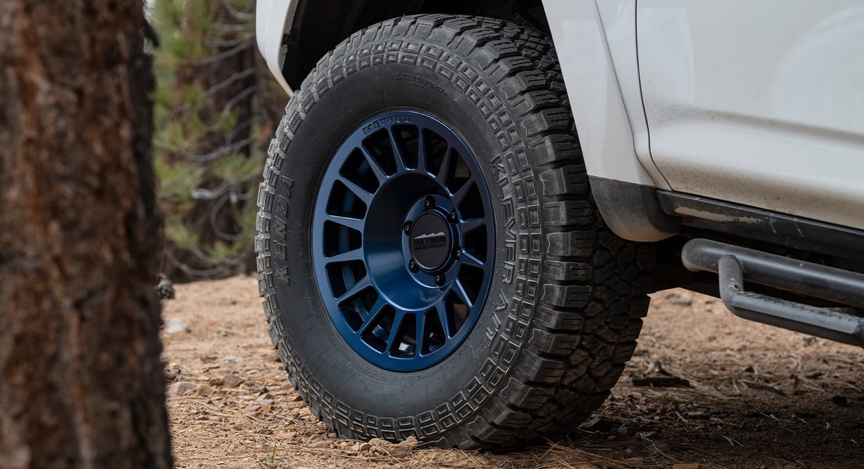 (set of 4) Method MR707 Bahia Blue | 17x8.5" +0mm | 6x5.5in Wheel