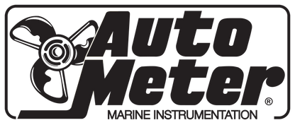 AutoMeter Marine Silver Ultra-Lite 2-1/16in Electric Fuel Level Gauge (200760-33)