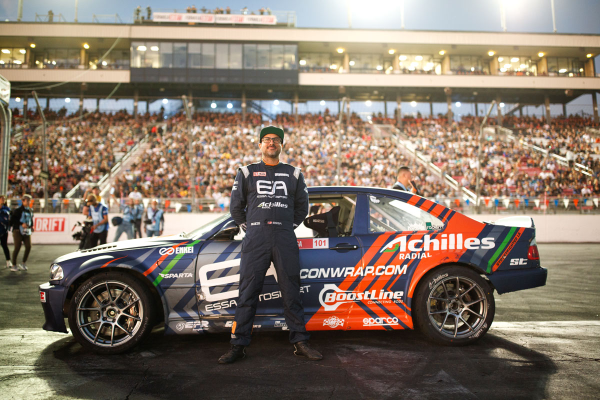 TS-V - Michael Essa E46 Formula Drift Irwindale House of Drift Enkei TSV