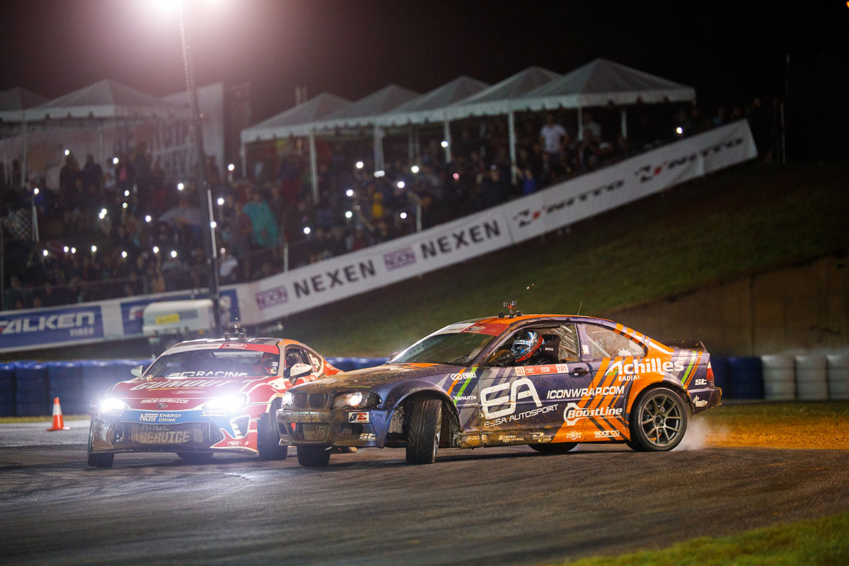 TS-V - Michael Essa E46 Formula Drift Road Atlanta Enkei TSV
