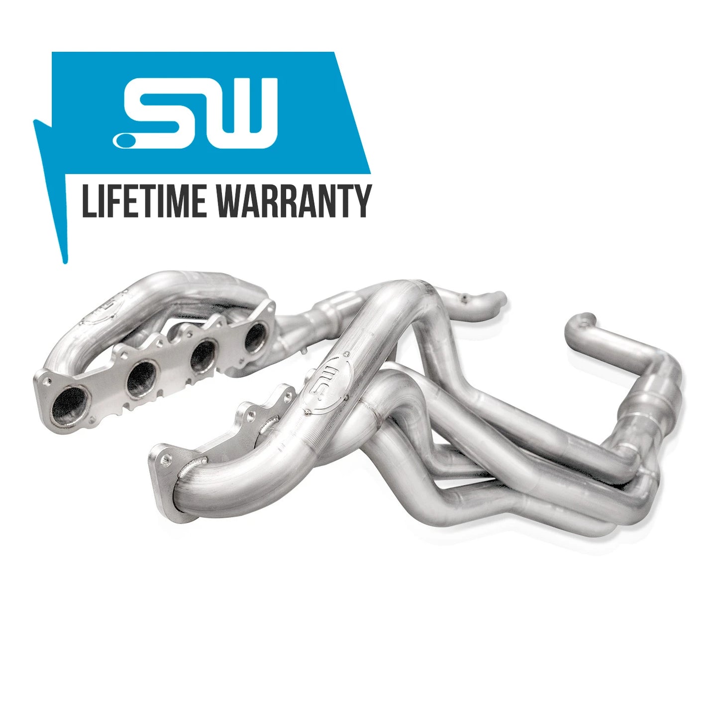 Stainless Works M24HCAT for 15-25 Mustang GT Headers 1-7/8in Primaries 3in