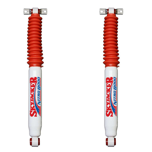 Skyjacker N8000 Nitrogen Gas Shocks Rear Pair - 2006-2010 Hummer H3T 4WD