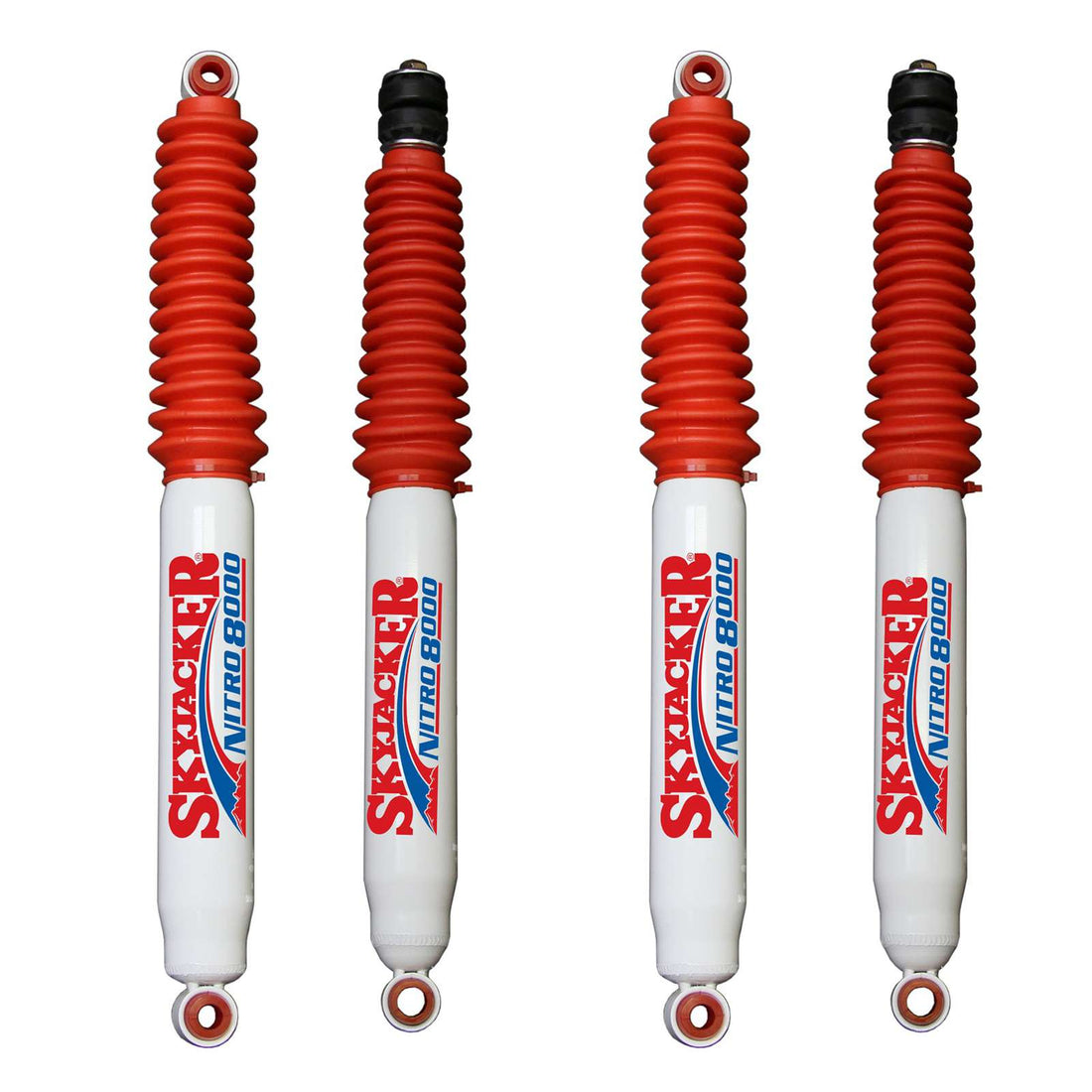 Skyjacker N8000 Nitrogen Gas Shocks Set w/5-6" lift - 2000-2006 Chevrolet Tahoe 4WD 2500