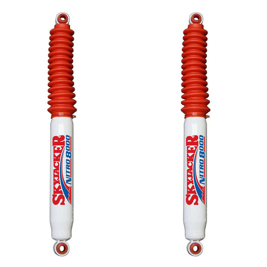 Skyjacker N8000 Nitrogen Gas Shocks Rear Pair w/4-6" lift - 2014-2018 Chevrolet Silverado 1500 4WD