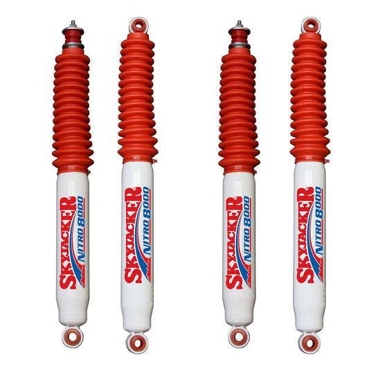 Skyjacker N8000 Nitrogen Gas Shocks Set w/5-6" lift - 1986-1996 Jeep Wrangler 4WD TJ